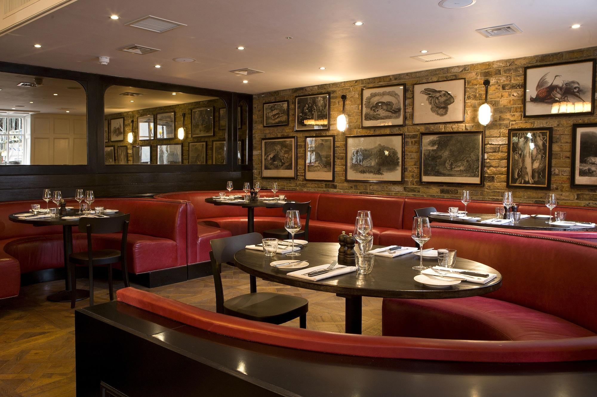 فندق ذا مونتكالم آت بريويري لندن سيتي المظهر الخارجي الصورة Interior of the restaurant