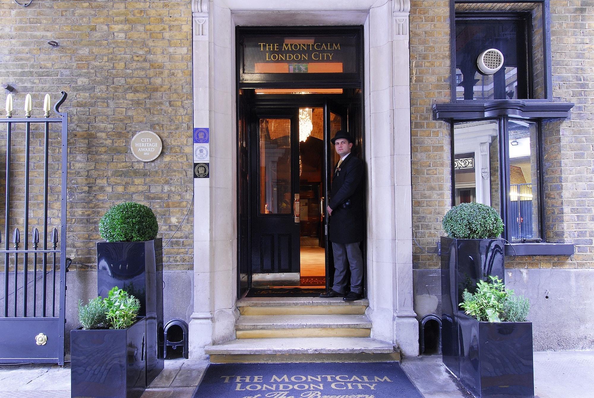 فندق ذا مونتكالم آت بريويري لندن سيتي المظهر الخارجي الصورة Entrance to the Montcalm London City