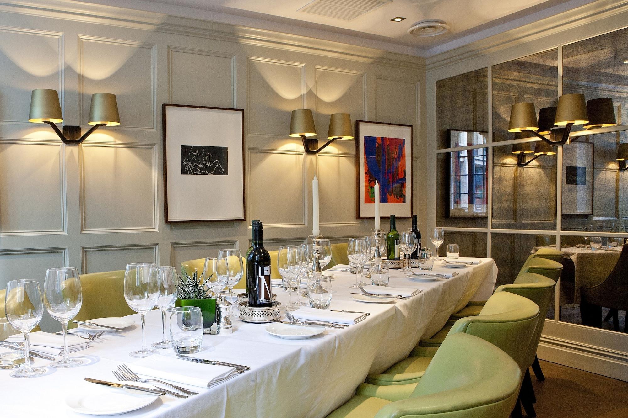 فندق ذا مونتكالم آت بريويري لندن سيتي المظهر الخارجي الصورة The interior of the restaurant