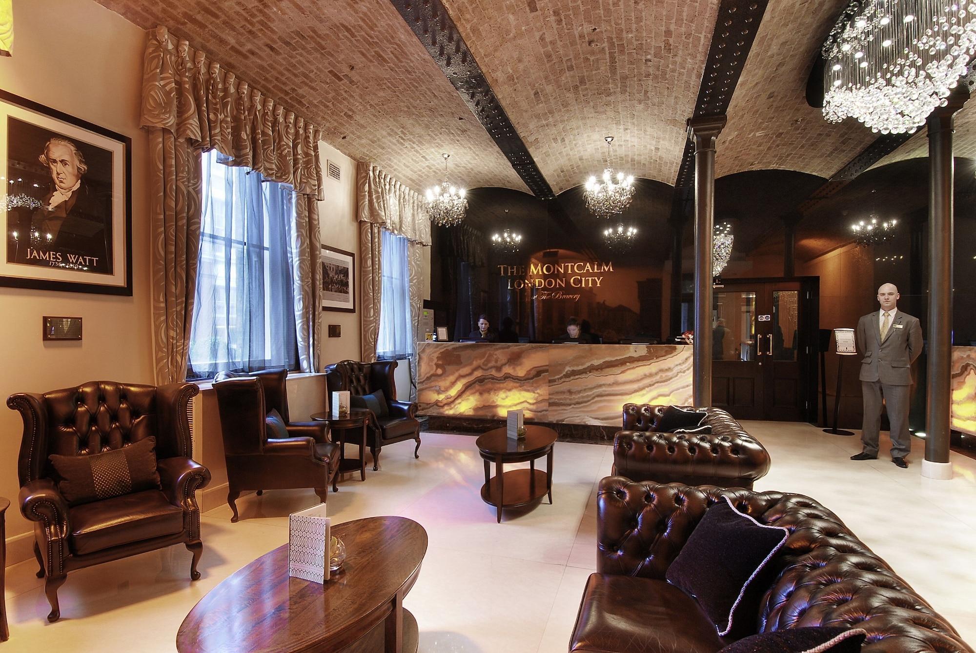 فندق ذا مونتكالم آت بريويري لندن سيتي المظهر الخارجي الصورة The hotel's lobby